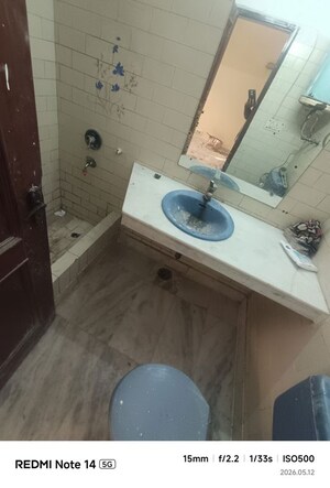 Attached Bathroom in 3 BHK Builder Floor at Kalkaji – for Rent