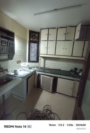 Kitchen in 3 BHK Builder Floor at Kalkaji – for Rent