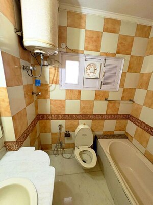 Attached Bathroom in 3 BHK Builder Floor at Greater Kailash I – for Rent