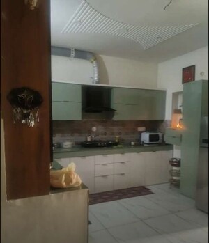 Kitchen in 3 BHK Builder Floor at Altus Abney Square, Sector 20 – for Rent