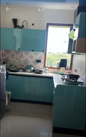 Kitchen in 2 BHK Builder Floor at GMADA Eco City, North Mullanpur – for Rent