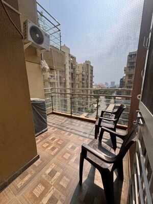 Staircase in 3 BHK Apartment at Trimurti Elina, Baner – for Rent
