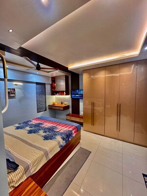 Bedroom in 3 BHK Apartment at Trimurti Elina, Baner – for Rent