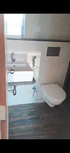 Bathroom in 2 BHK Apartment at Shreeji Atlantis, Malad West – for Rent