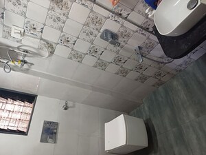 Bathroom in 2 BHK Apartment at Kharghar – for Rent