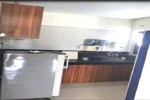 Kitchen in 2.5 BHK Apartment at Agarwal Gupta Sai Sanskruti, Wagholi – for Rent