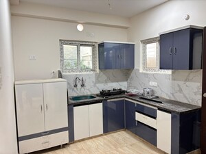 Kitchen in 3 BHK Builder Floor at Manikonda – for Rent