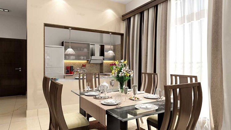 Dining area, rps-auria 5 Bedroom 3300 Sq.Ft. Apartment In Sector 88 Faridabad 10370069