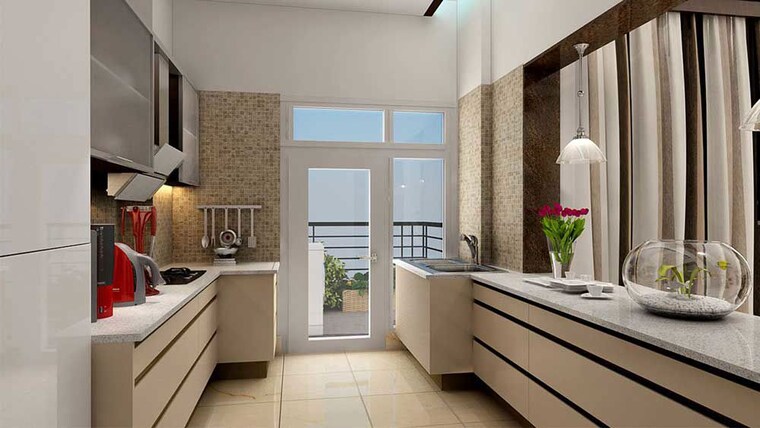 Kitchen, rps-auria 5 Bedroom 3300 Sq.Ft. Apartment In Sector 88 Faridabad 10370069