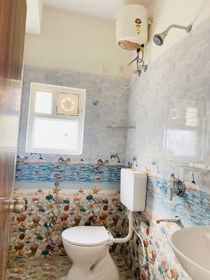 Bathroom in 3 BHK Builder Floor at Kondapur – for Rent