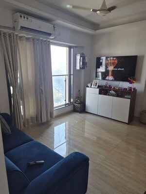 Living Room in 2 BHK Apartment at Je And Vee Om Trimurti, Malad East – for Rent