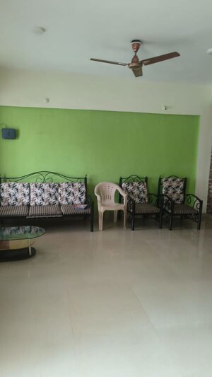 Bedroom in 3 BHK Apartment at Manav Silver Skyscapes, Wakad – for Rent