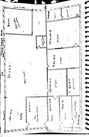 Floor Plan in 4 BHK Independent House at Jhusi Kohna – for Sale