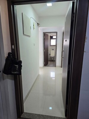Building Lobby in 1 BHK Apartment at Neminath Luxeria, Andheri West – for Rent
