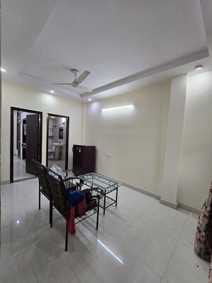 Living Room in 1 BHK Builder Floor at The Estate Floors, Sector 43 – for Rent