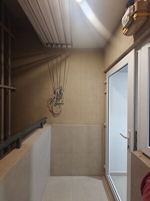 Bathroom in  Apartment at Bhartiya Nikoo Homes Phase 2, Thanisandra Main Road – for Rent