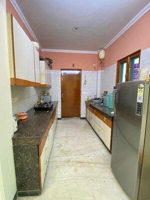Kitchen in 3 BHK Builder Floor at Palam Vihar Residents Association, Palam Vihar – for Rent
