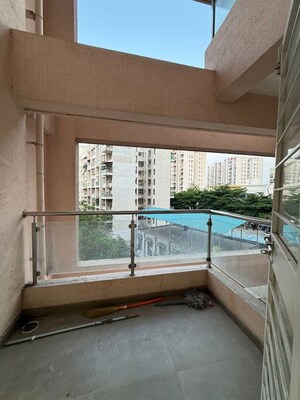Balcony in 2 BHK Apartment at Urban Skyline Phase 1, Ravet – for Rent