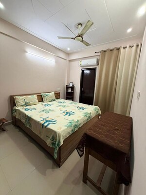 Bedroom in 3 BHK Builder Floor at Guru Nanak Enclave, Dhakoli – for Sale