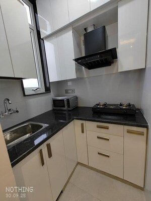 Kitchen in 1 BHK Builder Floor at Sector 52 – for Rent