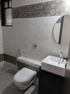 Bathroom in 3 BHK Apartment at Austin Arena, Tathawade – for Rent