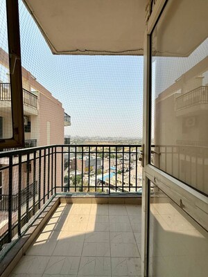 Balcony in 3 BHK Apartment at Sushma Elite Cross, Dhakoli – for Rent