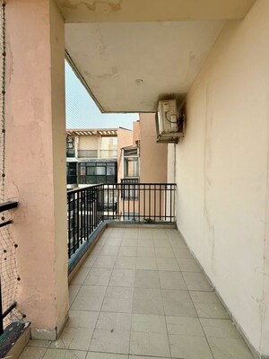 Balcony in 3 BHK Apartment at Sushma Elite Cross, Dhakoli – for Rent