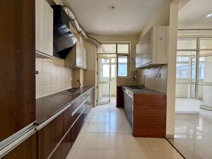 Kitchen in 3 BHK Apartment at Sushma Elite Cross, Dhakoli – for Rent
