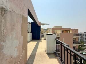 Balcony in 3 BHK Apartment at Sushma Elite Cross, Dhakoli – for Rent