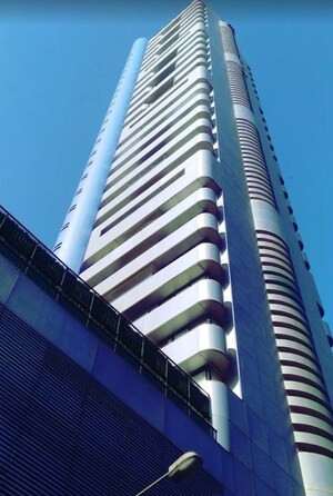 Staircase in 5 BHK Apartment at DSK Durgamata Towers, Cuffe Parade – for Rent