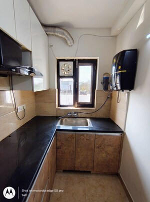 Kitchen in 2 BHK Builder Floor at Ardee City, Sector 52 – for Rent