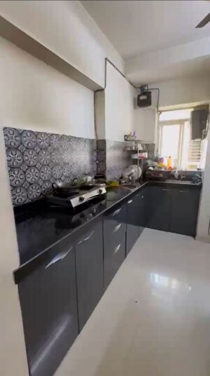 Kitchen in 2 BHK Apartment at Lodha Amara, Kolshet Road – for Rent