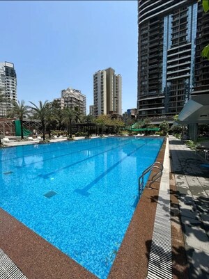 Swimming Pool in 4 BHK Apartment at Sumer Trinity Towers, Prabhadevi – for Rent