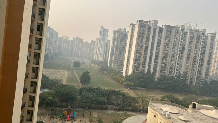 Balcony, aims-golf-city 3.5 Bedroom 1750 Sq.Ft. Apartment In Sector 75 Noida 10370341