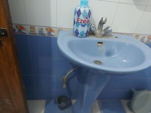 Bathroom in 1 BHK Builder Floor at Mahadev Engineers Enclave, Kanwali – for Rent