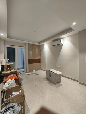 Living Room in 3 BHK Builder Floor at Chittaranjan Park – for Sale