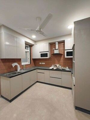 Kitchen in 3 BHK Builder Floor at Chittaranjan Park – for Sale