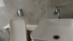 Bathroom in 3 BHK Apartment at Hindu Colony – for Sale