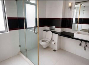 Washroom in 3 BHK Apartment at Parsvnath Exotica, Sector 53 – for Rent