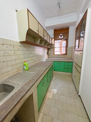 Kitchen in 3 BHK Builder Floor at Kalkaji – for Rent
