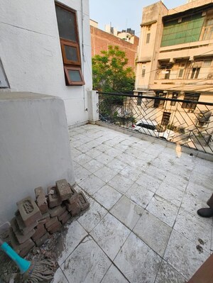 Balcony in 3 BHK Builder Floor at Kalkaji – for Rent