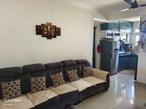 Living Room in 3 BHK Apartment at Vasu Fortune Residency Phase II, Raj Nagar Extension – for Rent