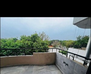 Balcony in 3 BHK Builder Floor at Sector 49 – for Rent
