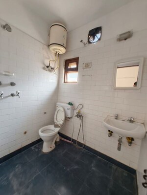 Bathroom in 3 BHK Builder Floor at Kalkaji – for Rent
