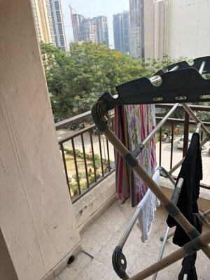 Balcony in 2 BHK Apartment at Jaypee Greens Kosmos, Sector 134 – for Rent