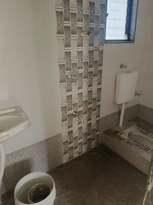 Bathroom in 2 BHK Apartment at K P Laxman Plaza, Akurdi – for Rent