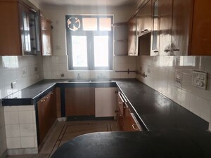 Kitchen in 3 BHK Apartment at Mewala Maharajpur – for Rent