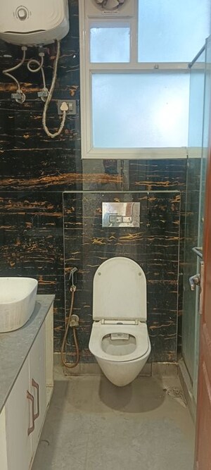 Bathroom in 4 BHK Builder Floor at New Friends Colony – for Rent
