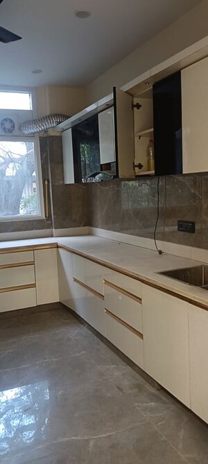 Kitchen in 4 BHK Builder Floor at New Friends Colony – for Rent