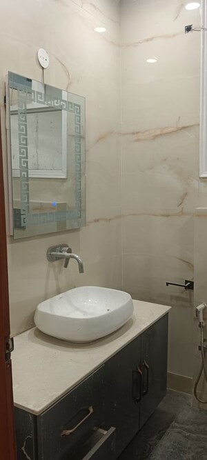 Bathroom in 4 BHK Builder Floor at New Friends Colony – for Rent
